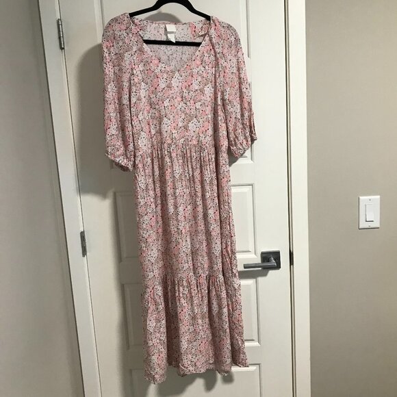 H&M - Floral Maxi Dress - Size Small - Picture 6 of 14